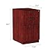 Alera Valencia Series 16 by 22 by 28-Inch 2 Box and 1 File Drawer Full Pedestal, Mahogany