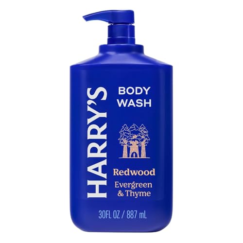 Harrys Mens Body Wash - Redwood - 30 fl oz - Shower Gel for Men - No Parabens Sulfates or Dyes