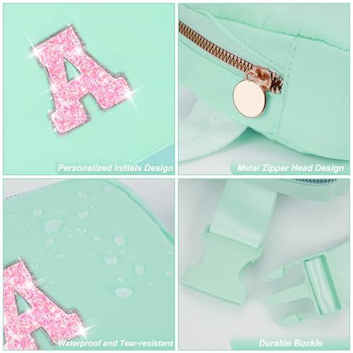 Image of Uygafly Gift for Teen Girls Kids Daughter Her - Birthday Gifts for 3 4 5 6 7 8 9 10 11 12 13 Year Old Girls,Fanny Pack Crossbody Bag Purse Belt Bag Cute Trendy Stuff | Green,A