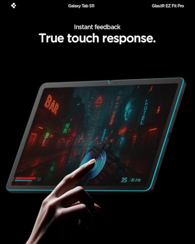 Image of Spigen EZ Fit Pro Tempered Glass Screen Protector Guard for Galaxy Tab S11 [1 Pack]