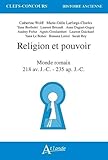 petite clef romaine  Religion et pouvoir dans le monde romain 218 av. j.c. - 235 ap. j.c.