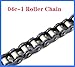 Generic 04C-1 Carbon Steel Transmission Roller Chain/Connector, Chain Pitch 6.35, Half/Full Buckle Roller Industrial Chain Join Buckle MINGPING (Size : Roller Chain 1.5M), EOEBBGCOQ-ROLLERCHAIN1.5M