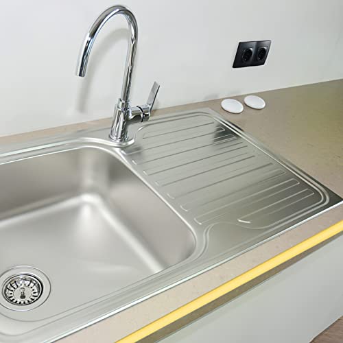 Tira de masilla DOITOOL para renovar las juntas de la bañera y mantener tu hogar limpio 8