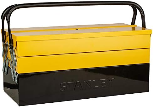 STANLEY 1-94-738 Metal toolbox, Yellow