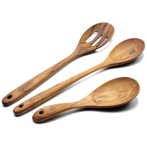 FAAY 3-In-1 Teak Spoon Set