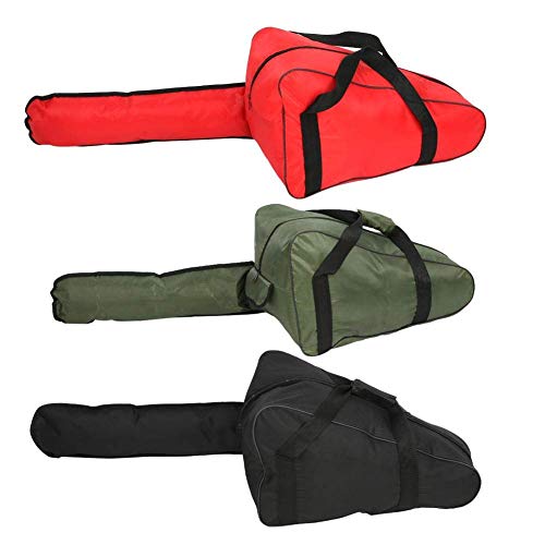 Sac de Rangement Imperméable en Tissu Oxford pour Tronçonneuse Portable Noir pour Jardinage et Travaux Forestiers