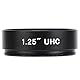 Tbest 1,25-Zoll-31,7-mm-Filter UHC-Lichtverschmutzungs-Unterdrückungslinse für Astronomische Teleskope - Schwarz, Aluminium, Verbessungsfilter, einfach/minimalistisch