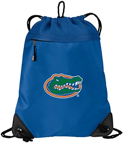 Broad Bay OFFICIAL University of Florida Drawstring Backpack Florida Gators Cinch Bag - COOL MESH & MICROFIBER