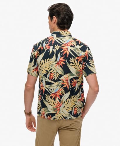 Chemise Superdry Shirt Print Hawaiian Bird of paradise EU - vue 6