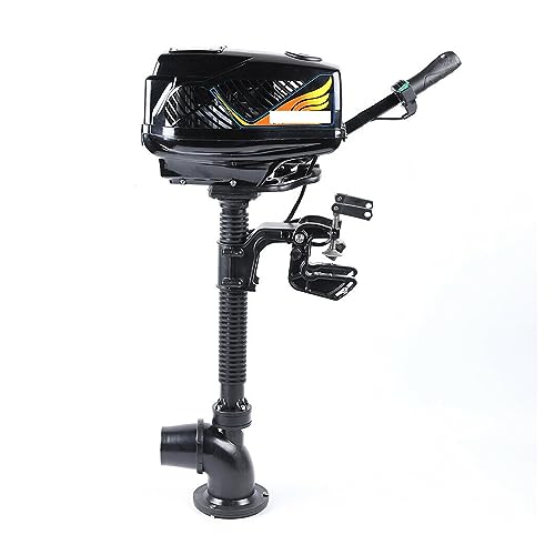Elektromotor Boot, Hochleistungs-Außenbordmotor ohne Bürste, 4 PS, 1000 W, Fischerbootmotor, max. 15 km/h, Bootszubehör, Marine Perfekt für Jeden Bootsliebhaber