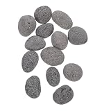 DIYEAH Vulcaniche 3-5 CM Pietre Laviche per Braciere da Giardino e Stufa con Resistenza alle Crepe