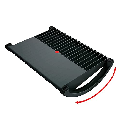 Repose-pieds ergonomique TWIN Turn Noir Idéal pour le Télétravail