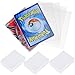 Jinhuaxin 300 Pochettes Sleeves Protèges Cartes, Standard Card Sleeves, protection carte pokemon, Pochettes de Protection Transparentes pour Cartes Pokémon, Magic , Star Wars, Yugioh (Non Scellé)