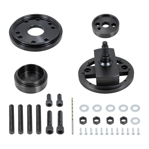 TuLeYiLe Front+Rear Crankshaft Seal Remover & Installer with Wear Sleeve Installer Tool Set for 1989-2016 Cummins 3.9L 5.9L 6.7L B Series ISB ISL QSB 5.9L Replace 3824498 3824500 3164660 3824078