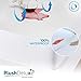 PlushDeluxe Premium Bamboo Mattress Protector – Full Size, Waterproof, & Ultra Soft Breathable Noiseless Washable Bed Mattress Cover for Comfort & Protection - White