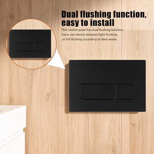 Plaque de commande Geberit Sigma compatible en ABS : lignes épurées et déclenchement double touche - 8