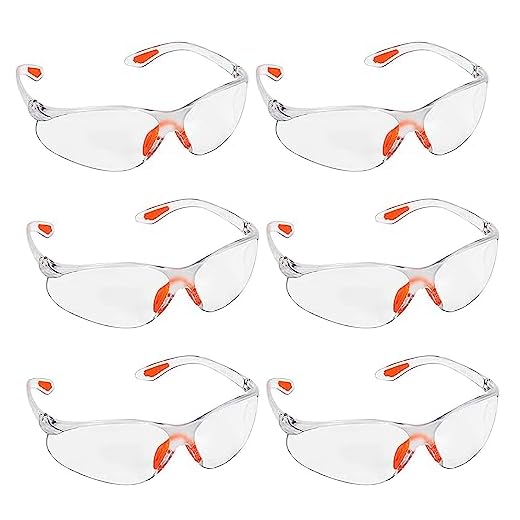 Gelishan 6Pcs Eye Protection Glasses