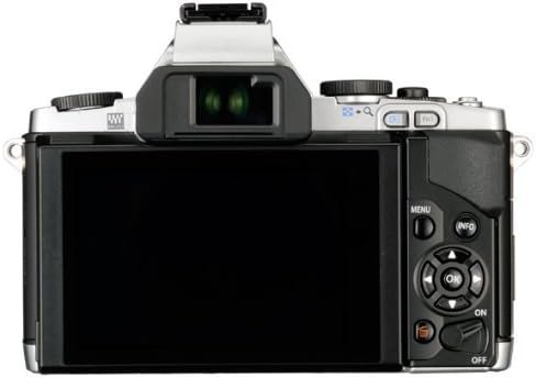 Olympus OM-D E-M5 16MP Live MOS Mirrorless Digital Camera with 3.0" Tilt OLED Touch Screen [Body Only] Silver