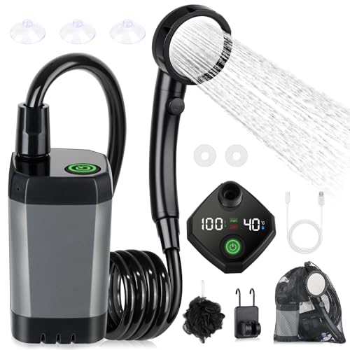 Spopal Portable Shower for Camping,...