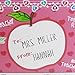 Needzo Hollow Milk Chocolate Apple, Teacher Appreciation Gift, Party Favors, and More, 3.75 Ounces, (Pack of 2)