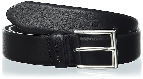Gant Cintura Unisex In Pelle, Nera, Standard, Nero, Taglia Unica