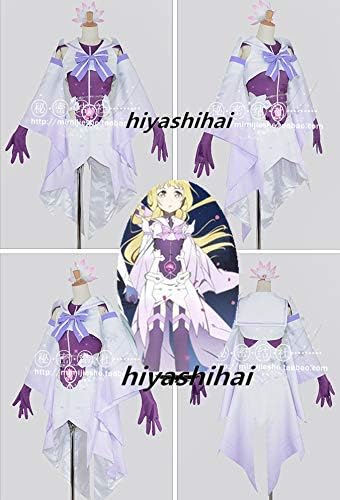 結城友奈は勇者である 乃木 園子 コスプレ衣装 髪飾り 靴下 コスチュームセット ホビー