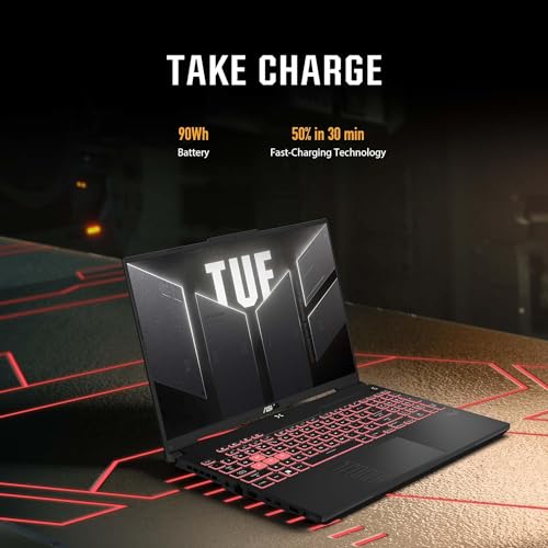 TUF A16 Gaming Laptop, 16" 165Hz WUXGA Display, AMD Ryzen 7 7735HS (8-core), ?32GB RAM, 1TB SSD, AMD Radeon RX 7700S, Wi-Fi 6, Bluetooth, Windows 11 Pro - Notebook - Immagine 4