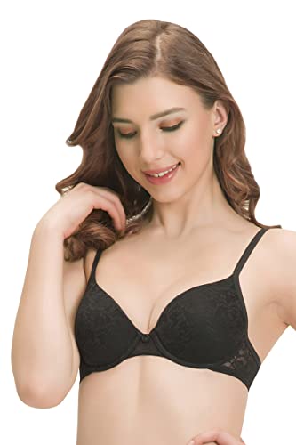 Image of Amante Lace Padded Underwire Full Coverage Bridal T-Shirt Bra