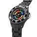 Imagen de Alienwork Kids Reloj de Aprendizaje Infantil Niño Niña Negro Pulsera de Silicona Abigarrado niños Impermeable 5 ATM Tiempo de Aprender
