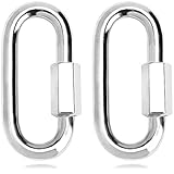 INDUSTIREQUALITÄT: Die COM-FOUR Karabiner sind aus Stahl gefertigt und dadurch besonders robust und stabil!