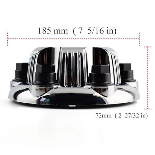 Cache-moyeux de roue 186mm pour remplacer un centre de jante perdu