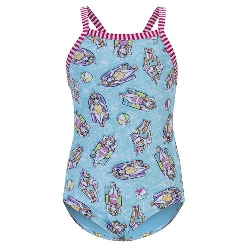 Image of Dolfin Little Girls One Piece Swimsuit for Little Girls and Toddlers
