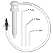 Slippery Pete Fluid Pump for Gallon Bottles and Wide Mouth Quart Bottles (Not for Standard Quart Bottles) - Transfer Gear Oil, Transmission and Differential Fluid, Antifreeze with This 30cc Hand Pump