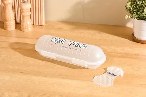 Roll Mate Dog Food Roll Storage Container - Small (2lb/1kg) With Cutter/slicer Paw by Roll Mate - Image 4