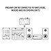 GOgroove Mini Phono Turntable Preamp Preamplifier with 12 Volt DC Adapter, RCA Input for Vinyl Record Player - Compatible with Audio Technica, Crosley, Jensen, Pioneer, 1byone and More Turntables