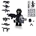 Toysvill SWAT Military Police Building Block Kit | Motorcycle & Soldiers Minifigures (Classic Set of 6 PCS) with Dog, Modern Weapons and Accessories Gift