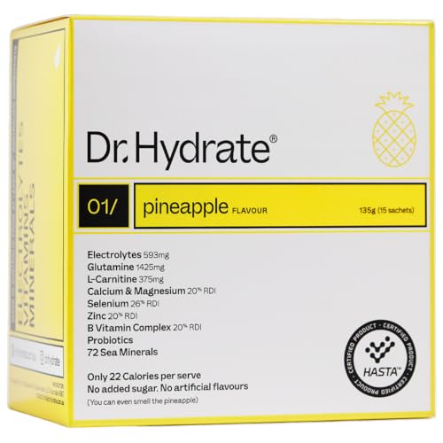 Dr. Hydrate - All-In-One Drink Sachet Box (Pineapple)