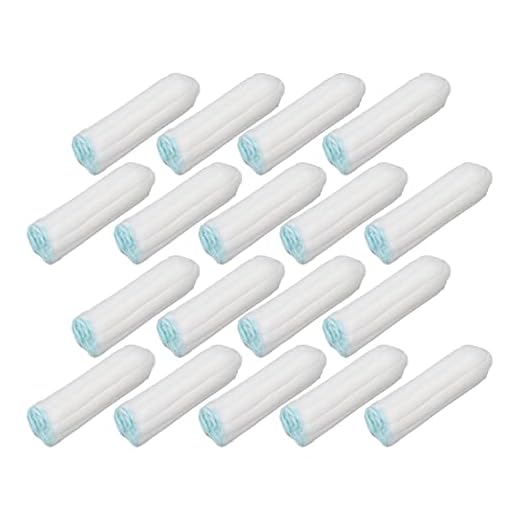 Tamponger, superventilerade, bekväma, 18 delar, bärbara, kylkuddar för arbetande kvinnor