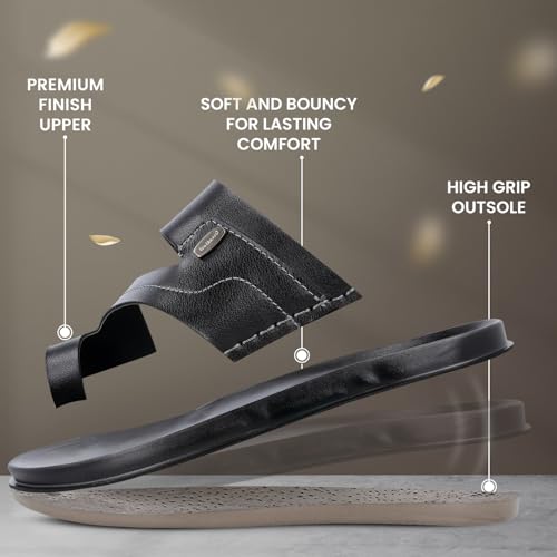 Image of WALKAROO Comfort Sandal For Men's|CloudStep Dual-Density PU Sole - Ultimate Comfort|Stylish Casual Wear|WE1335