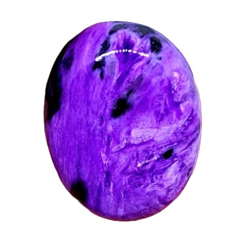 Charoite naturelle de qualité gemme cabochon ovale pour haute joaillerie DIY
