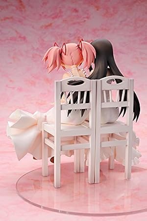 Magical Girl Madoka Magica Movie Version, Akatami Homura & Madoka Kaname 1/7 Scale Complete Figure Monthly Hobby Japan August 2016 Issue & September Issue, Magazine Mail Order, Limited to some sellers