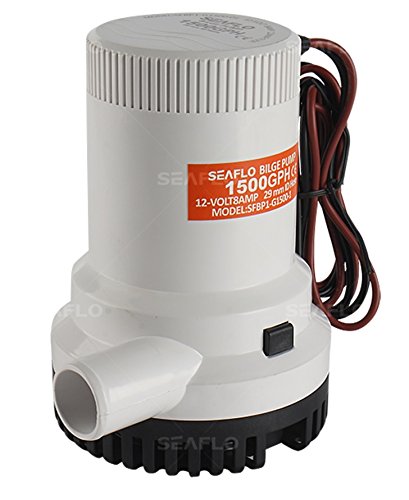 Seaflo Electric Marine Bilge Pumps (1500 Gph) #TOP1