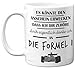 Produktbild Formel-1-Geschenke  Eigentlich Denke Ich an die Formel 1"  Lustige F1-Tasse, Geschenke für F1-Fans, Formel-1-Präsente, 325 ml Premium-Keramiktasse, spülmaschinenfest