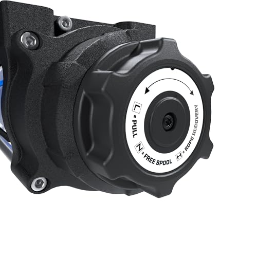Polaris Pro Series Winch Kit 4500 lb con cuerda sintética miniatura 7