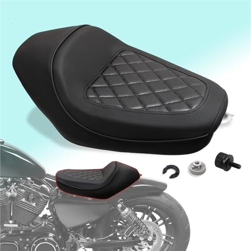 Asiento para Sportster XL883 y 1200 cojín doble delantero de conductor 3