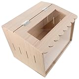 Parliky Caja de Cría para Pollitos y Codornices Beige Incubadora Térmica Pequeña para Gallinas y Pichones con Diseño Multicapas para Ahorro de Espacio y Ambiente Cálido Óptimo
