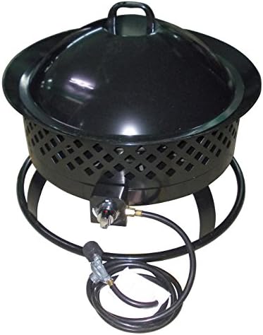Bond Mfg 66603 Aurora Portable Fire Pit, 18.5", Black