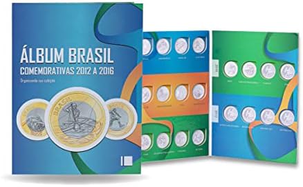 álbum de moedas olimpíadas Rio 2016 comemorativas