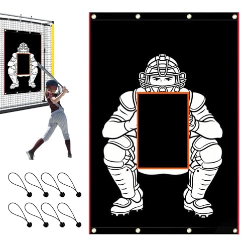 Toile de cage de batteur de baseball pour l'entraînement des jeunes