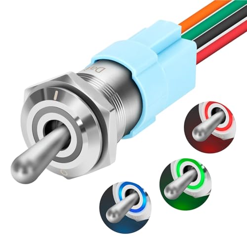 Interrupteur à bascule 12V pour réparer facilement vos circuits et boutons usés